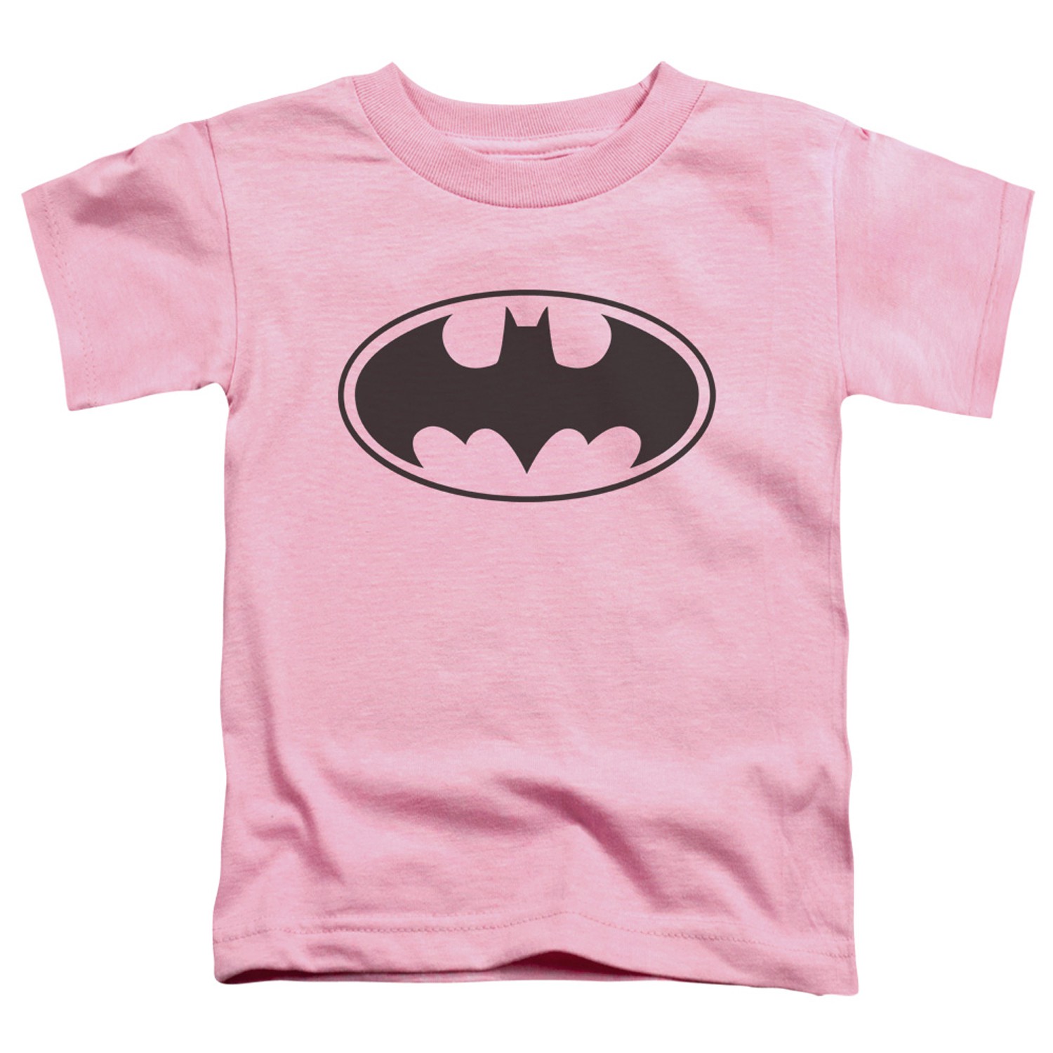 Batman Logo Pink Toddlers Tshirt